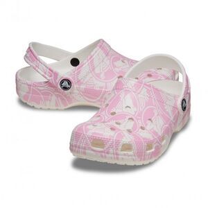 Crocs Kids Classic Duke Print Clogs